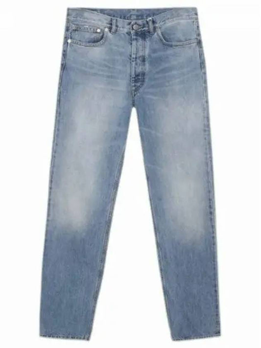 Slip Technic Regular Fit Denim Cotton Straight Jeans Blue - MAISON MARGIELA - BALAAN 2