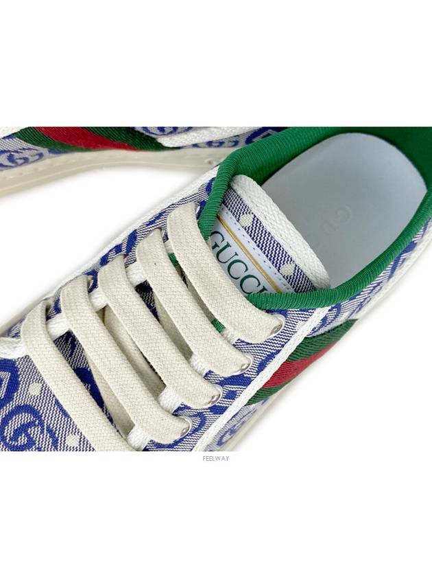 Kids Tennis 1977 Trainer Sneaker Blue - GUCCI - BALAAN 8