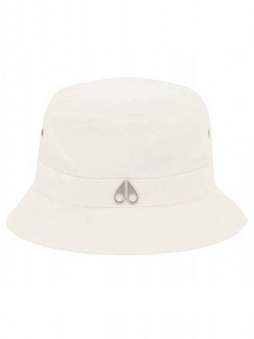 Sugar Logo Beach Cotton Bucket Hat White - MOOSE KNUCKLES - BALAAN.