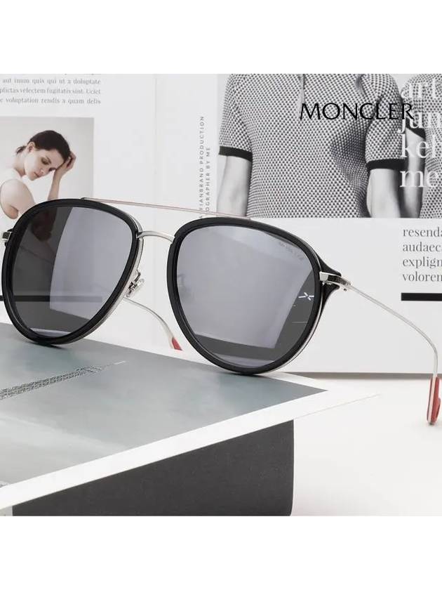 Eyewear Asian Fit Boeing Sunglasses Black - MONCLER - BALAAN 3