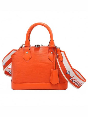 Women s Louis Vuitton M22186 Orange Minnesota Color Epi Leather Alma BB Tote Bag gt Gangbuk used luxury goods - LOUIS VUITTON - BALAAN 1