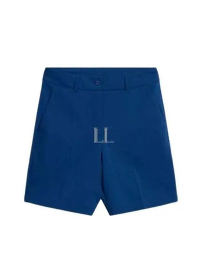 Baron Linen Shorts Estate Blue - J.LINDEBERG - BALAAN 2