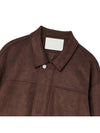 Vintage suede blouson jacket Brown - THE GREEN LAB - BALAAN 8