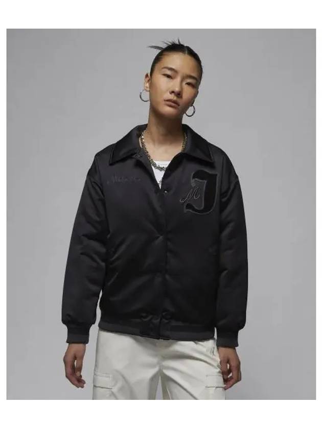 Jordan Varsity Bomber Jacket Black - NIKE - BALAAN 1