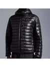 Lauzet short down jacket black - MONCLER - BALAAN 3