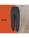 Logo Shorts Gray Orange Label Homme Boa Padded Jogger Pants GPM7123 - MAHES - BALAAN 2