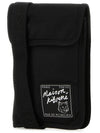 Clutch Pouch Cross Bag Black - MAISON KITSUNE - BALAAN 3