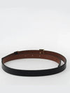 TB Reversible Leather Belt Black Tan - BURBERRY - BALAAN 4