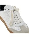 Bryce Logo Tab Low Top Sneakers White - ISABEL MARANT - BALAAN 9