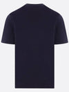 Crew Neck Short Sleeve T-Shirt Navy - BRUNELLO CUCINELLI - BALAAN 3