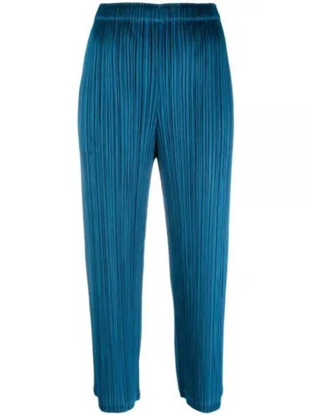 MC August Crop Pants Blue - ISSEY MIYAKE - BALAAN 2