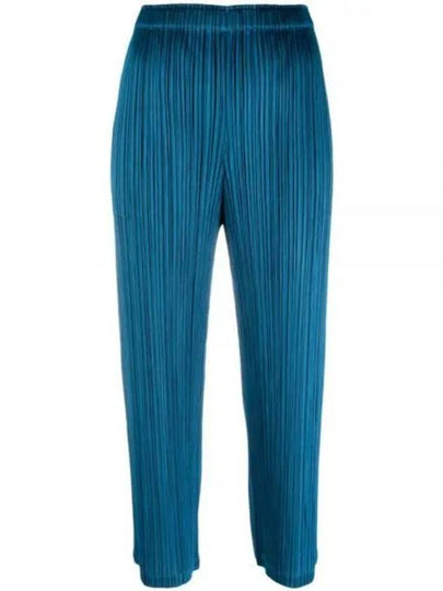 MC August Crop Pants Blue - ISSEY MIYAKE - BALAAN 2