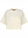 Crew Neck Pocket Short Sleeve T-Shirt White - BOTTEGA VENETA - BALAAN 2