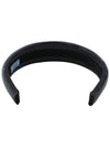 Venice Leather Headband Black - PRADA - BALAAN 7