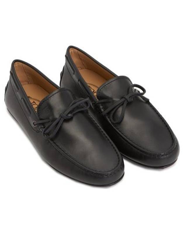 City Gommino Leather Driving Shoes Black - TOD'S - BALAAN 5