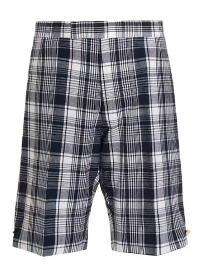 Check Pattern Shorts Black - THOM BROWNE - BALAAN 2