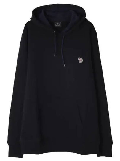 Zebra Patch Cotton Hoodie Black - PAUL SMITH - BALAAN 2