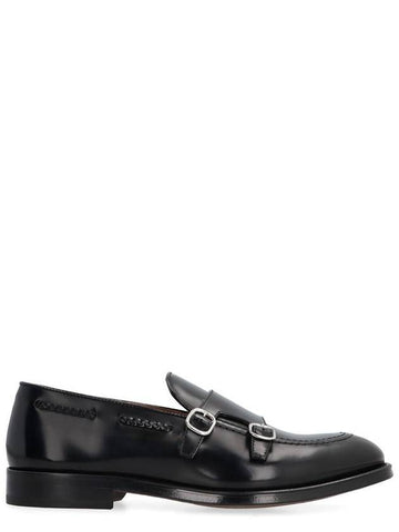 Doucal'S Leather Monk-Strap Shoes - DOUCAL'S - BALAAN 1