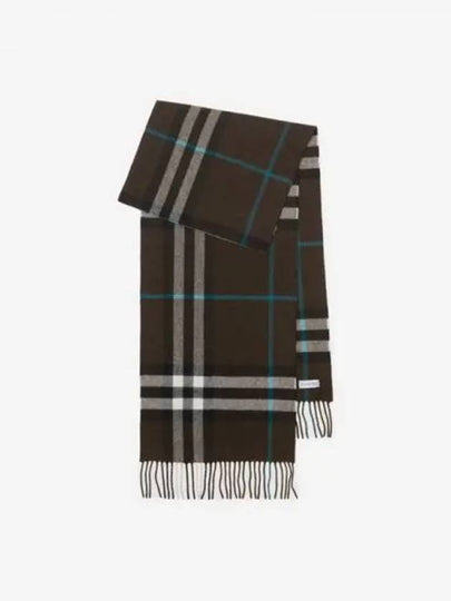 Vintage Check Cashmere Scarf 8091005 - BURBERRY - BALAAN 2