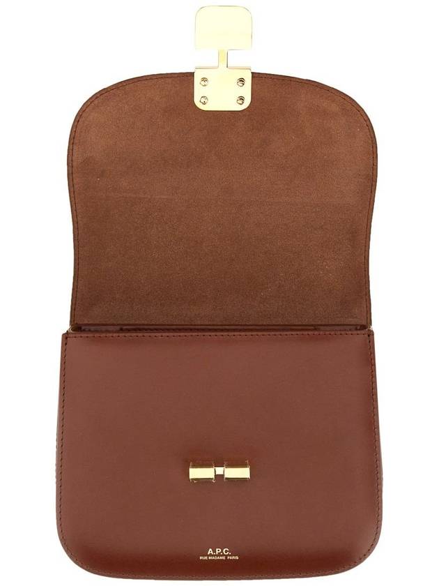 Grace Mini Cross Bag Brown - A.P.C. - BALAAN 5