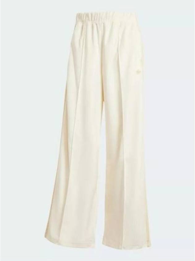 Velour Track Pants White - ADIDAS - BALAAN 1