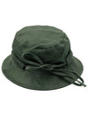 Le Bob Gajo Bucket Hat Dark Green - JACQUEMUS - BALAAN 5