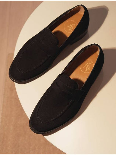 Suede Penny Loafer SBK - FLAP'F - BALAAN 1