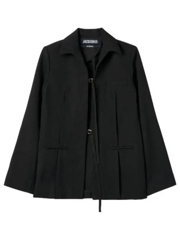 Jacquemus La Best Amaro Jacket Black Jumper - JACQUEMUS - BALAAN 1