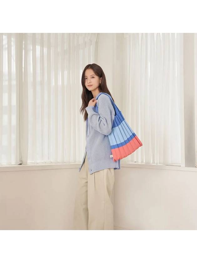 Shoulder bag blue coral - PLEATSMAMA - BALAAN 2