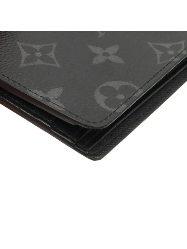 Monogram Eclipse Canvas Multiple Wallet Half M61695 - LOUIS VUITTON - BALAAN 7