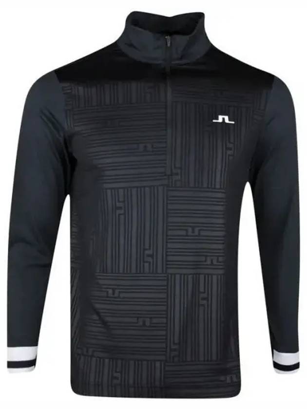 Golf Danny Debossed Mid Layer AMJS07869 9999 Men's Danny Debossed Mid Layer - J.LINDEBERG - BALAAN 2