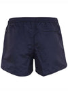 Heart Logo Swim Shorts Navy Blue - AMI - BALAAN 3