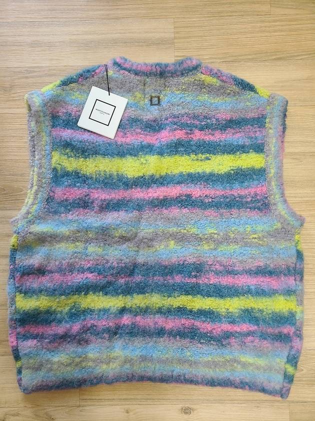 Blue Multicolor Knit Vest W223KN19523L - WOOYOUNGMI - BALAAN 6