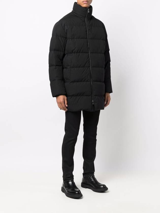 Classic Midi Long Padding Black - EMPORIO ARMANI - BALAAN 3