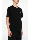 Fox Head Patch Classic Short Sleeve T-Shirt Black - MAISON KITSUNE - BALAAN 4