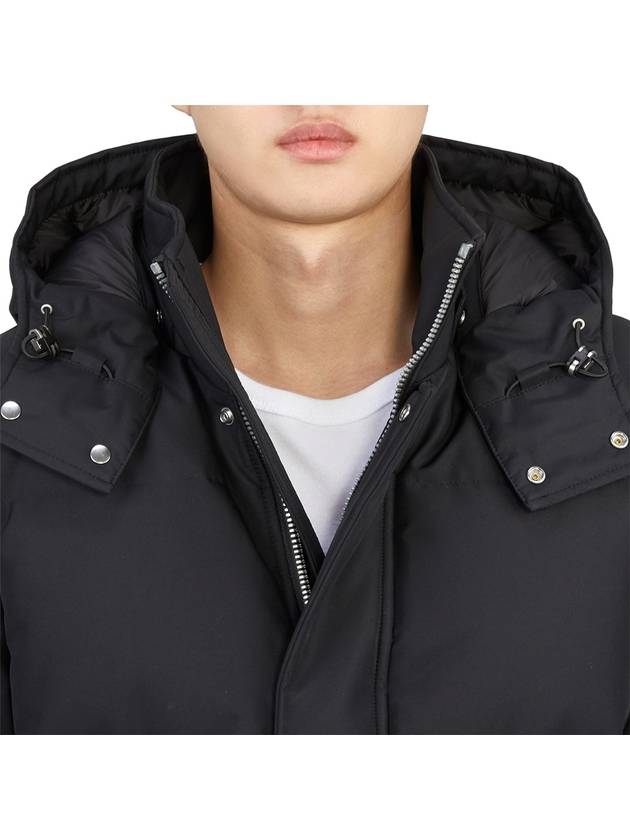 Men's Cloud Threequarter Parka Black - MOOSE KNUCKLES - BALAAN 10