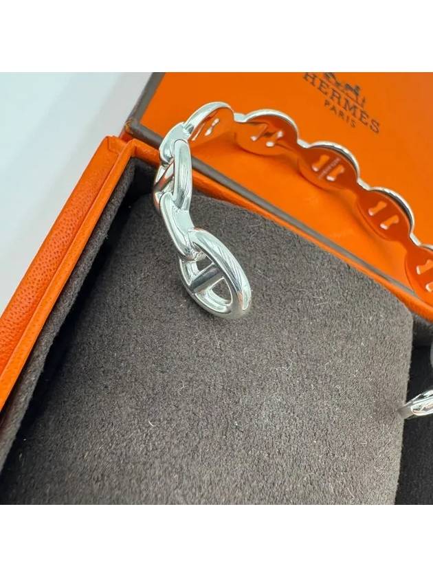 Hermes Medium Chaine D'ancre Enchainee Bracelet Sterling Silver - HERMES - BALAAN 5