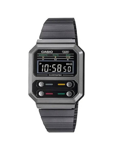 Metal Watch Electronic Vintage A100WEGG1A - CASIO - BALAAN 1