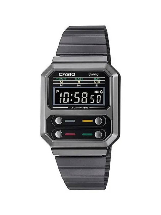 Metal Watch Electronic Vintage A100WEGG1A - CASIO - BALAAN 1