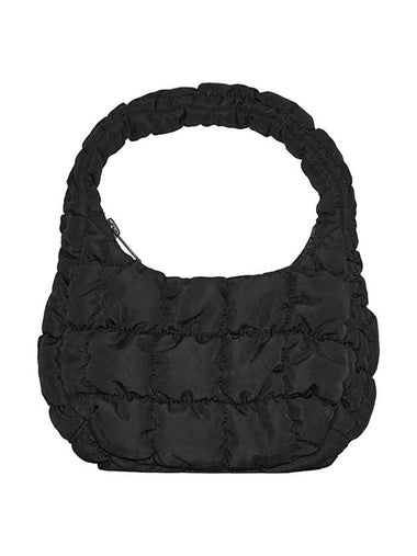 Quilted Micro Tote Bag Black - COS - BALAAN 1