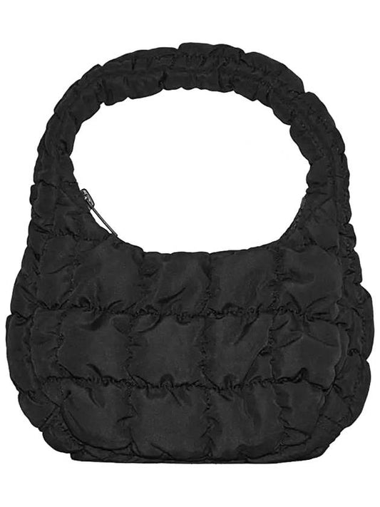 Quilted Micro Tote Bag Black - COS - BALAAN 1