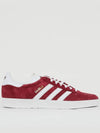 Gazelle Low Top Sneakers Burgundy - ADIDAS - BALAAN 4