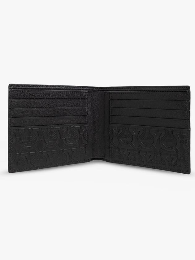 FERRAGAMO Bi-fold Wallet, Men's, Black - SALVATORE FERRAGAMO - BALAAN 2