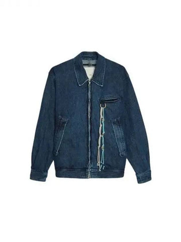 Cotton washed denim coach jacket 270585 - SONG FOR THE MUTE - BALAAN 1