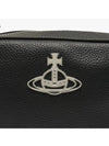 Anna Camera Cross Bag Black - VIVIENNE WESTWOOD - BALAAN 4