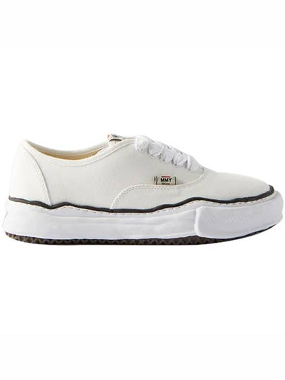 Baker OG Sole Canvas Low Top Sneakers White - MAISON MIHARA YASUHIRO - BALAAN 2