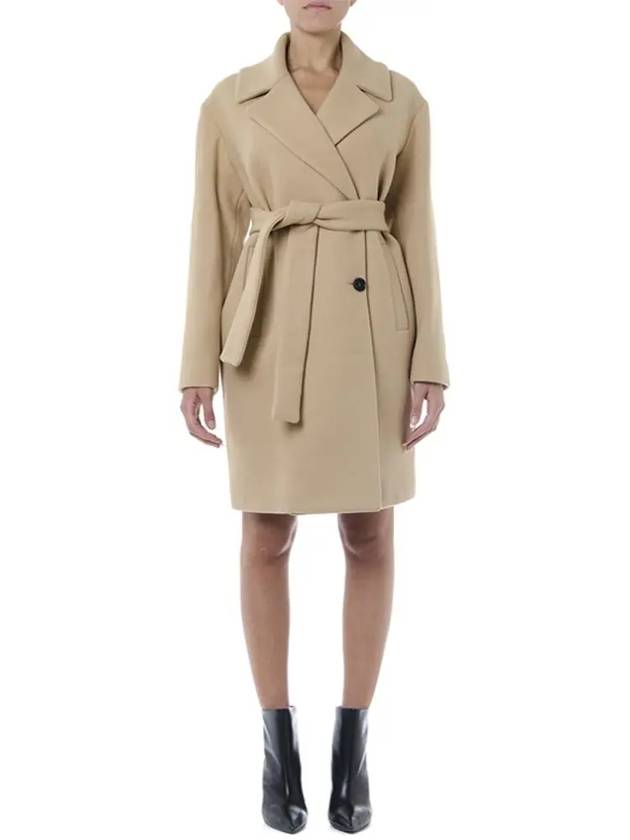 Belt Single Coat Beige - MSGM - BALAAN 3