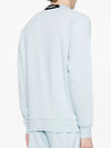 Diagonal Raised Fleece Sweatshirt Blue - CP COMPANY - BALAAN 5