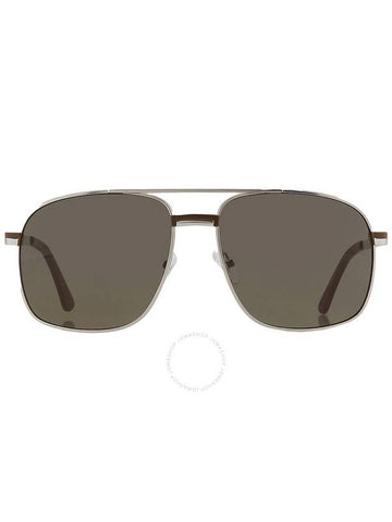 Guess Factory Green Navigator Men's Sunglasses GF0238 11N 57 - GUESS - BALAAN 1