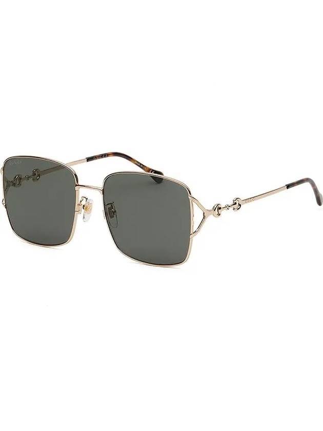 Eyewear Square Metal Sunglasses Gold - GUCCI - BALAAN 1